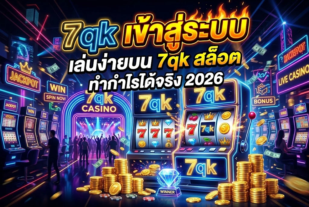 7qk เข้า สู่ ระบบ เล่นง่ายบน 7qk สล็อต ทำกำไรได้จริง 2026