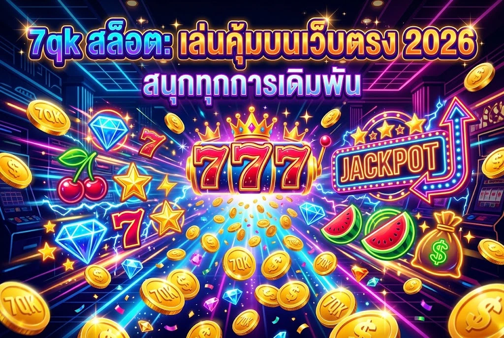 7qk สล็อต: เล่นคุ้มบนเว็บตรง 2026 สนุกทุกการเดิมพัน